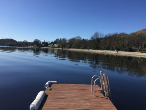 Loch Lomond pier Luss
