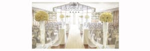 Lodge on Loch Lomond Glen Luss Suite Wedding Setup