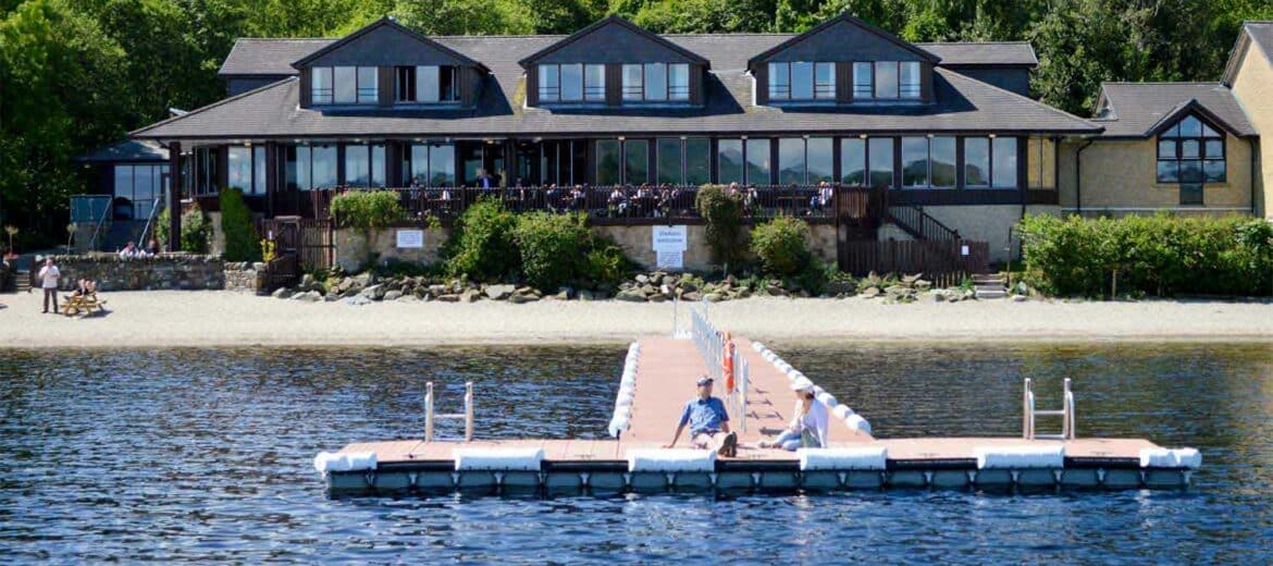 Loch Lomond Jetty at Lodge on Loch Lomond