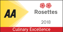 Colquhoun's Restaurant 2 Rosette Culinary Excellence Award