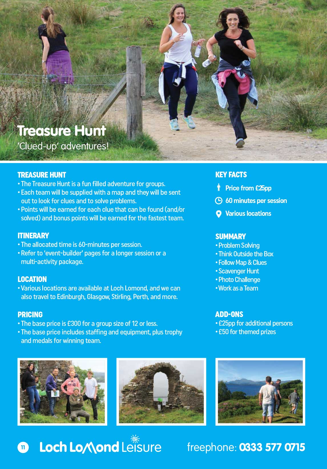 Loch Lomond Leisure 2018 Booklet