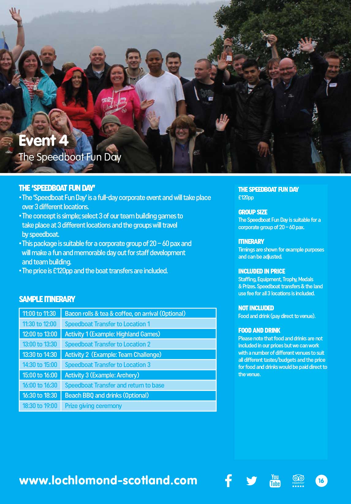 Loch Lomond Leisure 2018 Booklet