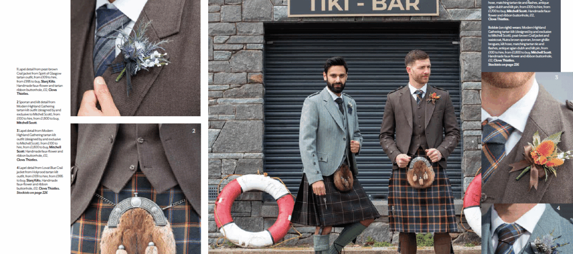 Tie the Knot Scotland magazine page 2