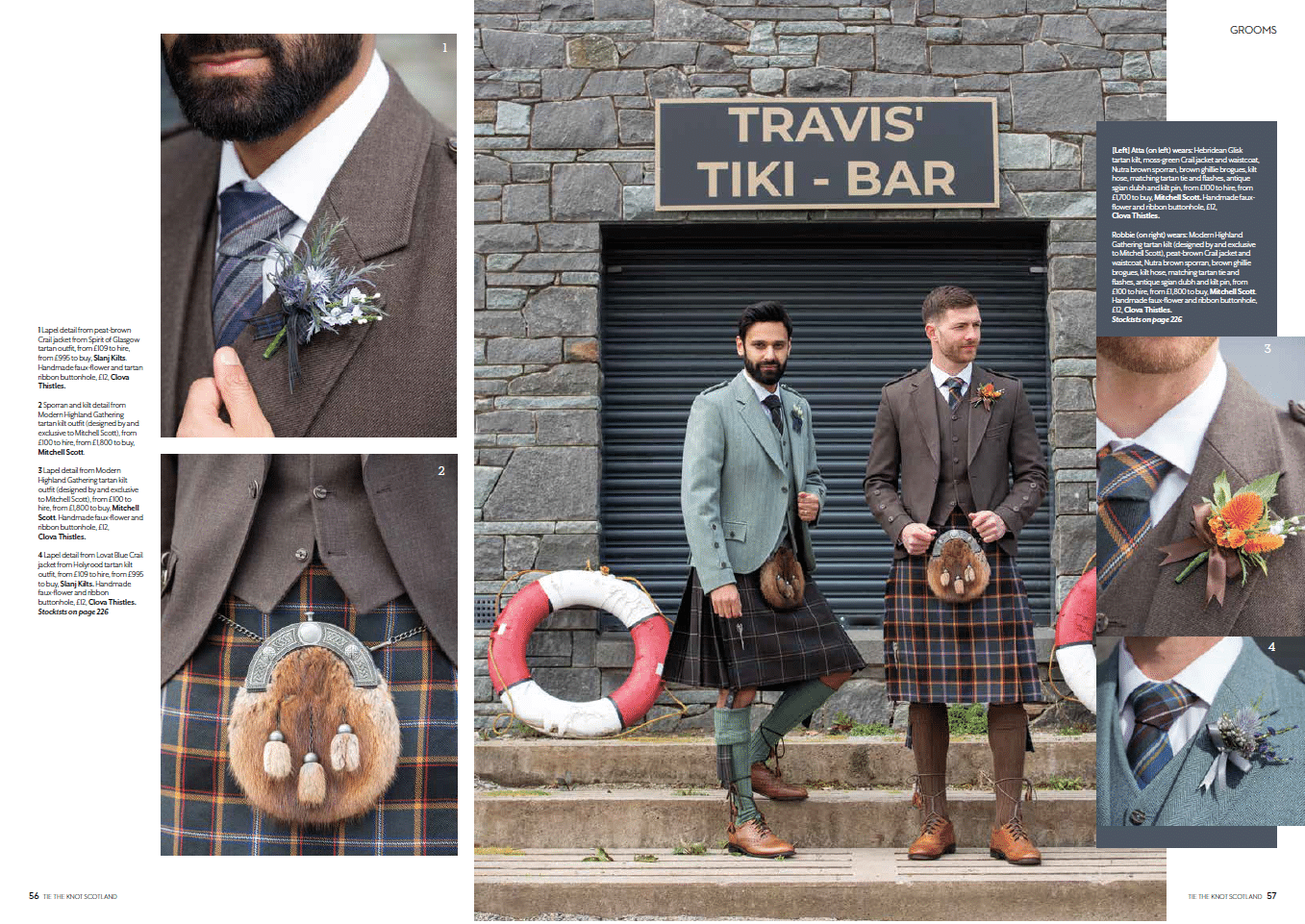 Tie the Knot Scotland magazine page 2