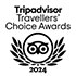 TripAdvisor Travellers Choice Award 2024  Lodge on Loch Lomond
